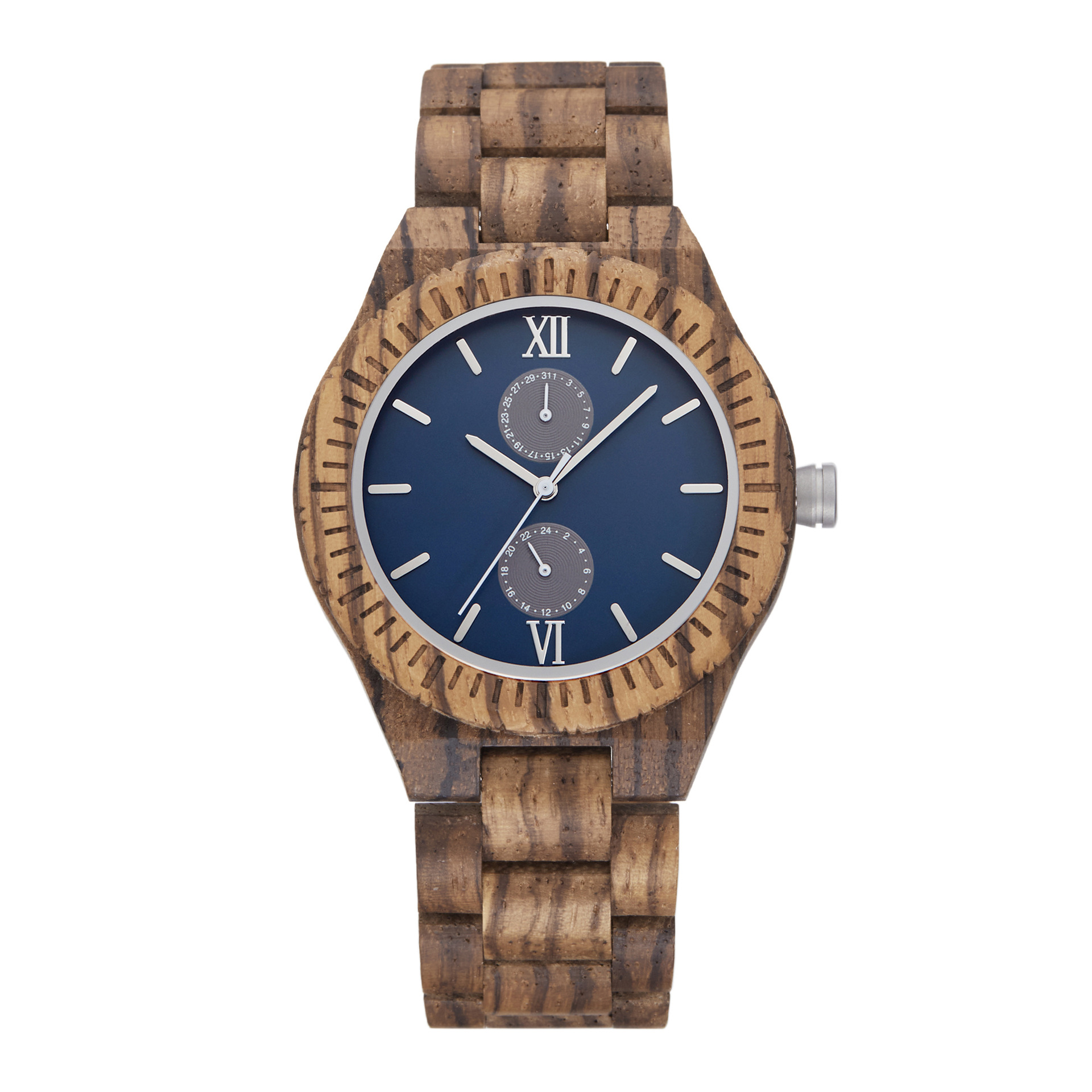 Smartwatch Imported Watches For Men - Multifunktionale Herren-Holzuhr: Gehäuse aus Sandelholz mit