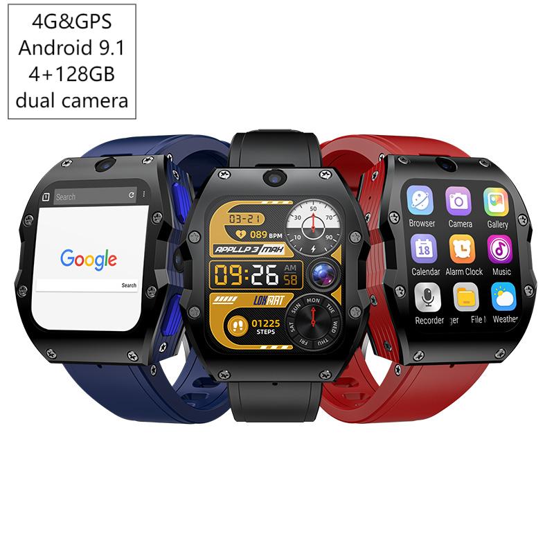 Smartwatch I Watches - 4G Android Smartwatch 4 + 128
