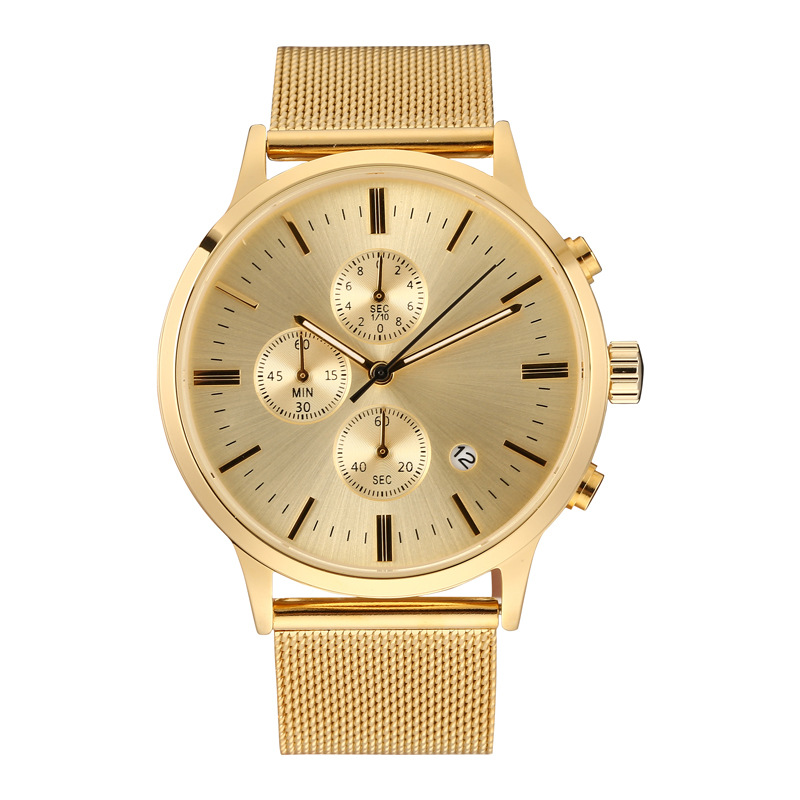 Smartwatch Trending Watches For Men - Multifunktionale Herren-Quarzarmbanduhr mit großem Zifferblatt, Edelstahlarmband,
