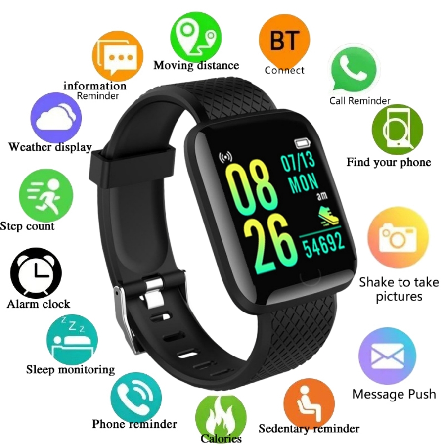 Watch Smart Y68 - Smart Uhren Mode Sport Armband Multi-funktion