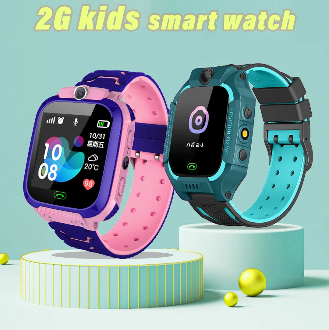 Smartwatch Digital Watches For Kid Girl - Q12 Kinder Smart Watch 2G SOS