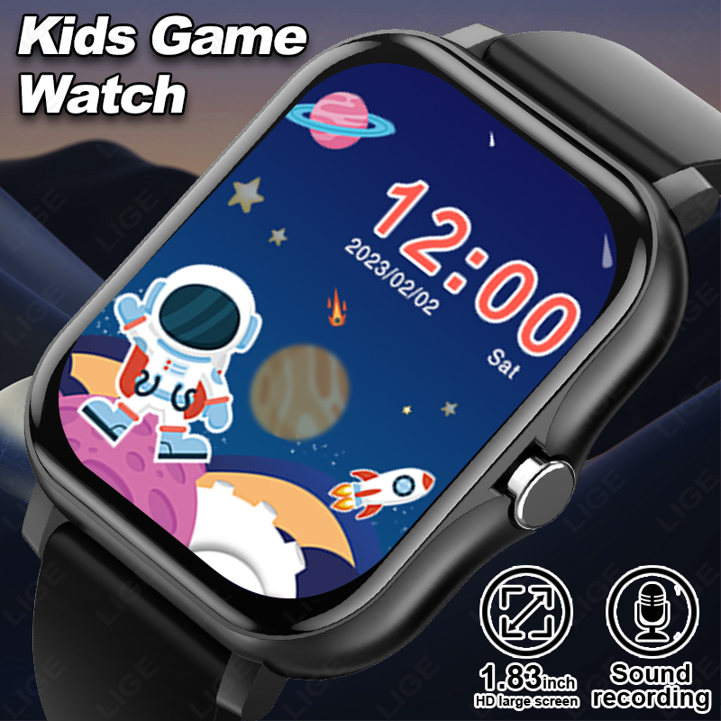 Smartwatch Digital Watches For Kid Girl - LIGE 2025 Hörbuch Kinder Smartwatch Mode