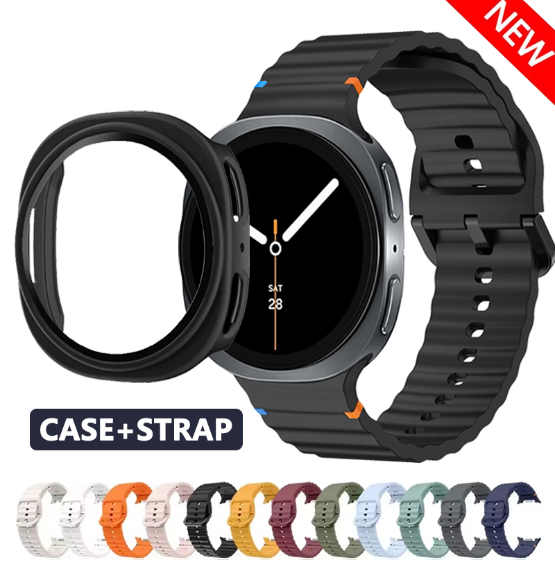 Smartwatch Samsung Watches For Men - Hohlgehäuse + offizielles Silikonband für Samsung