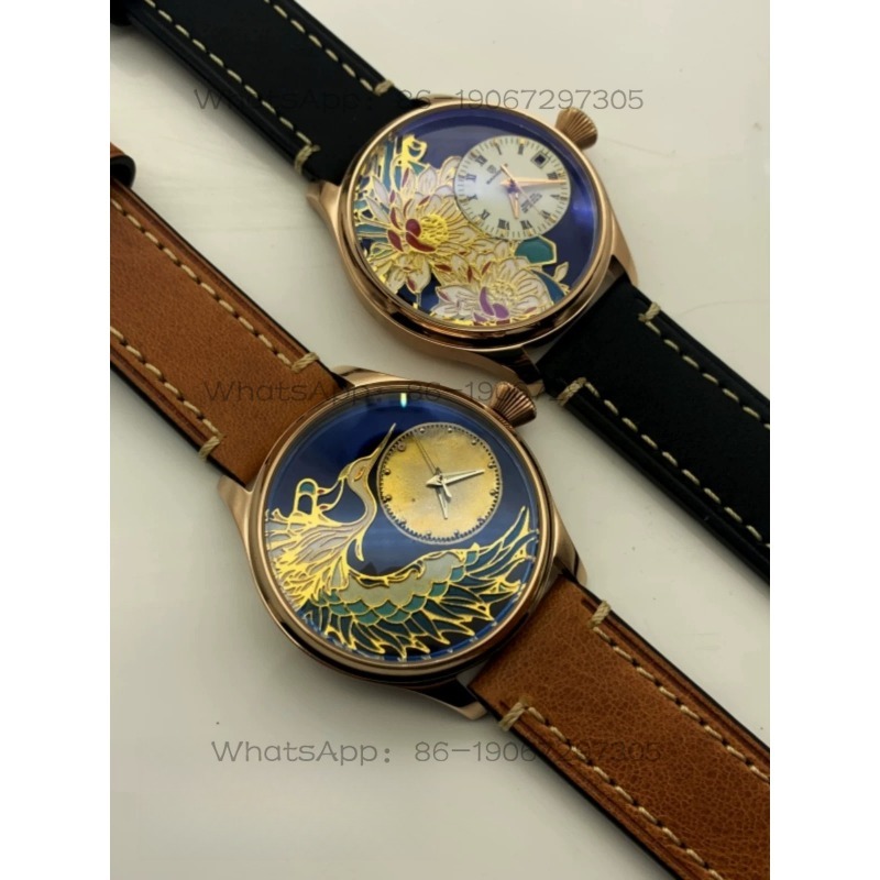 Leather Watch Strap - ertyiHandgefertigte Filigran-Zifferblattuhr im Retro-Stil im chinesischen