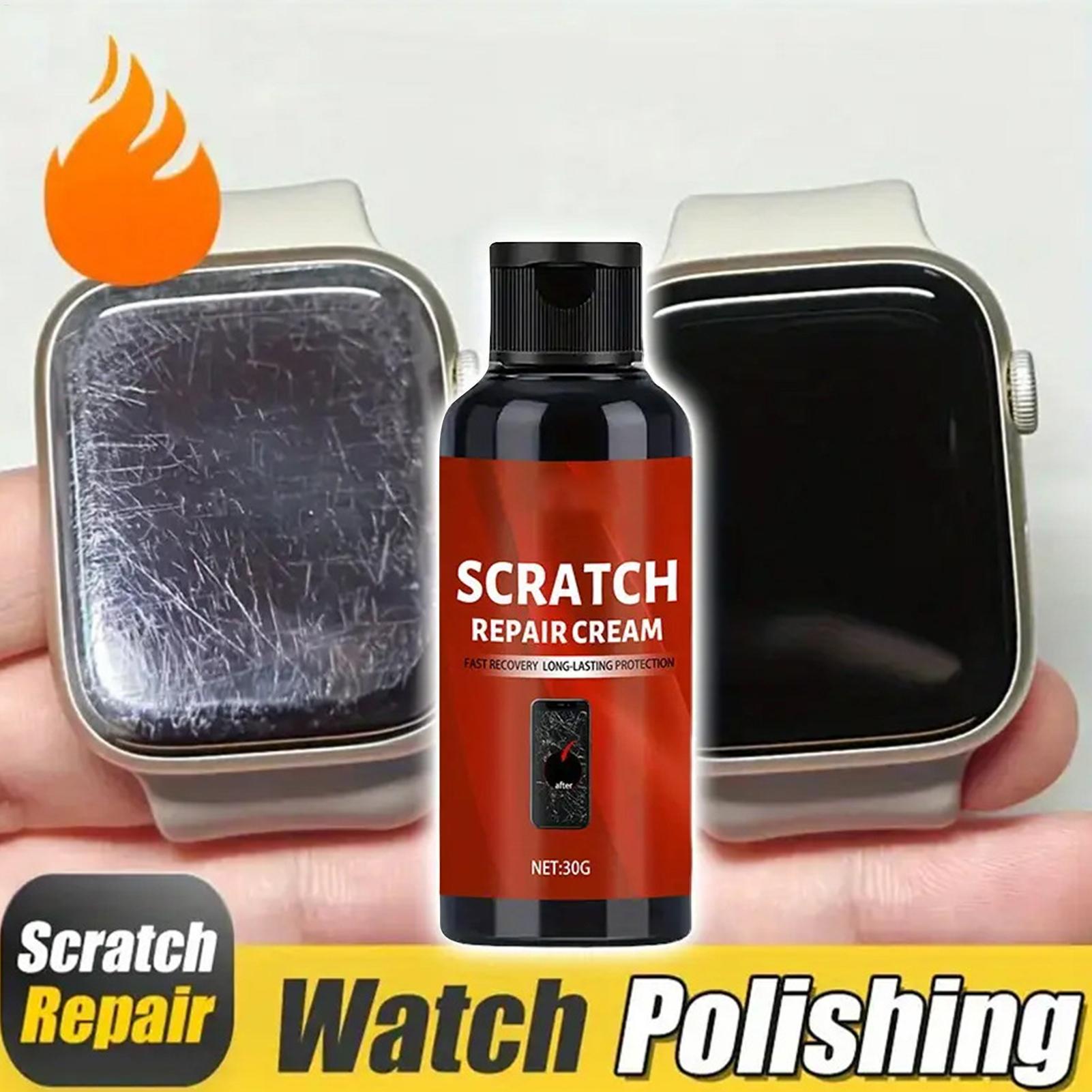 Watch Tool Repair Kit - Glas-Kratzerentferner & Poliercreme Schnellreparatur-Set für Handybildschirm