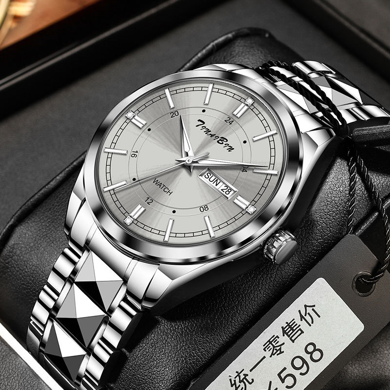 Smartwatch Trending Watches For Men - Männer Uhr Mode-Trend Nachtlicht Wasserdicht Kalender