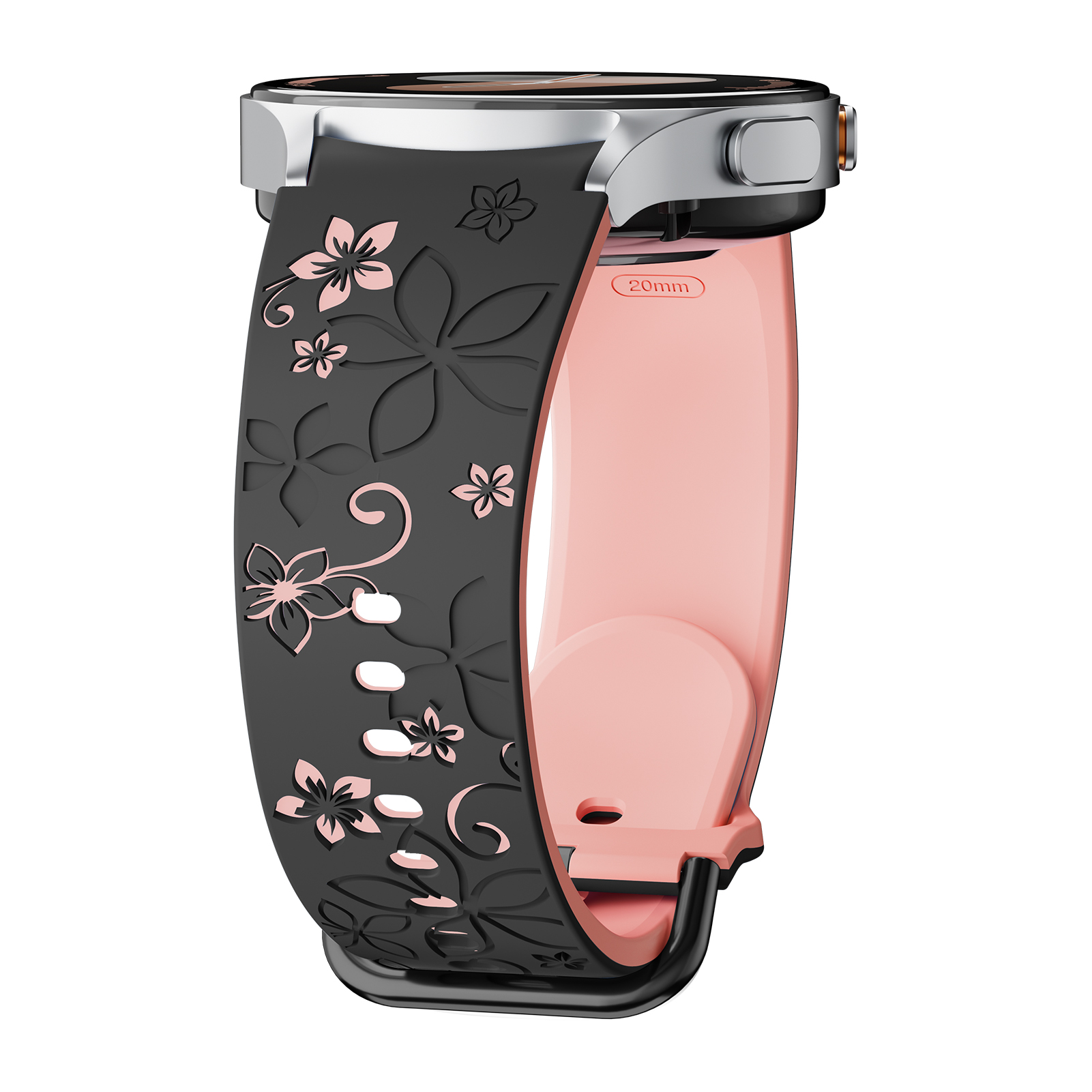 Smartwatch Samsung Watches For Men - Graviertes Silikonarmband für Samsung Galaxy Watch