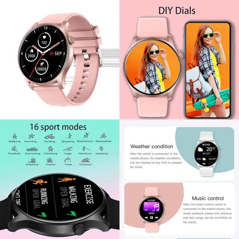 Smartwatch I Watches - SENBONO MAX8 Smartwatch für Herren und
