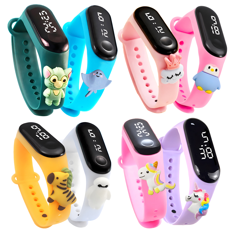Smartwatch Digital Watches For Kid Girl - Luxuriöse Kinder-Sportuhr Wasserdichte Smartwatch mit Touchscreen