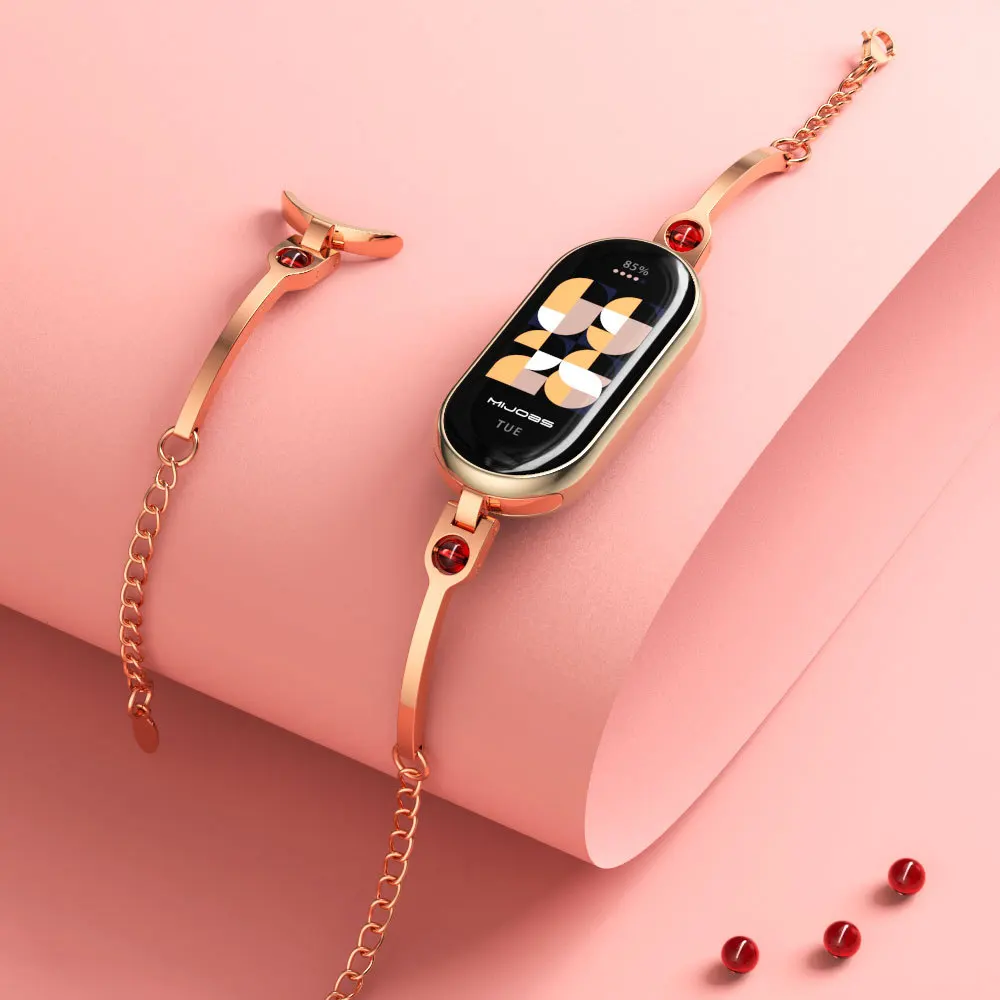 Smartwatch Watches For Girls - Ersatzarmband aus Edelstahl für Xiaomi Mi