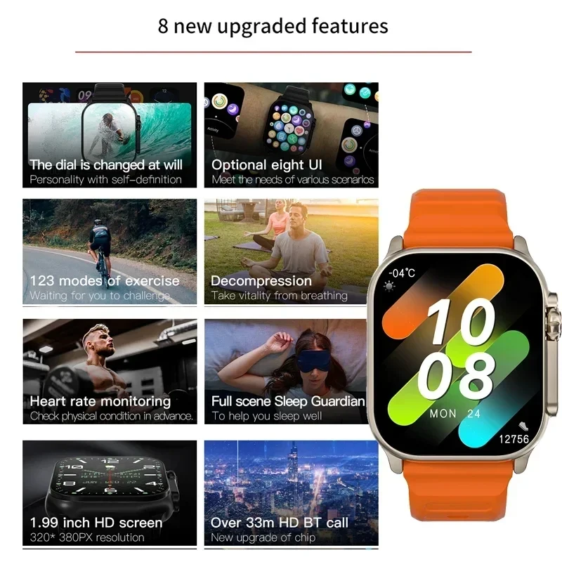 Neue Smartwatch T10 Ultra 49mm – Smartwatch Watches For Girls Bewertung und Preis