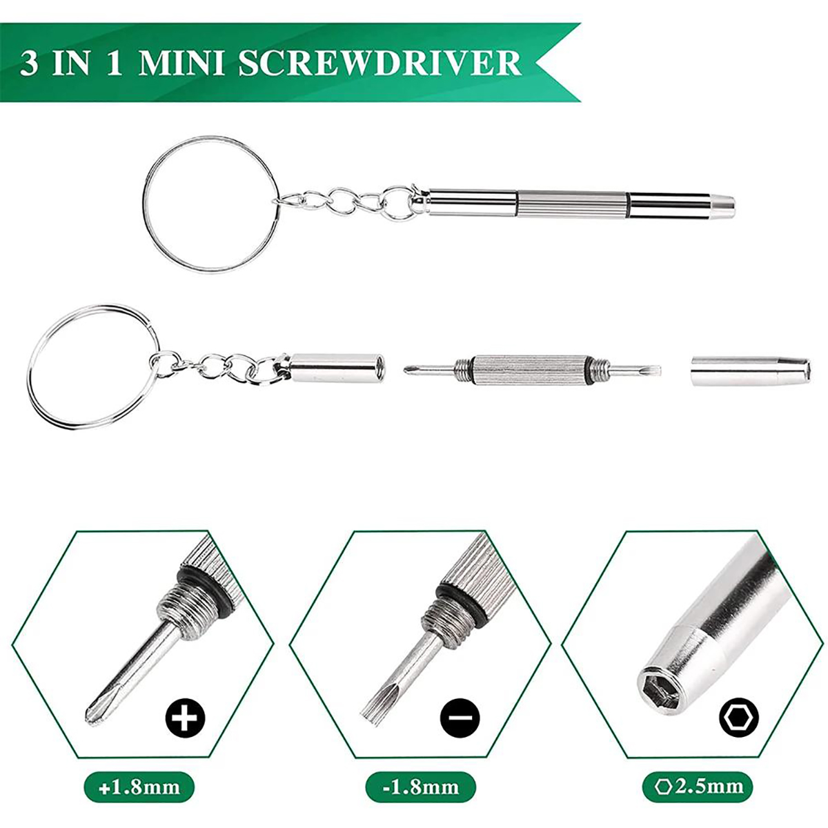 1/2 Stück Präzisions-3-in-1-Sc – Watch Tool Repair Kit Bewertung und Preis