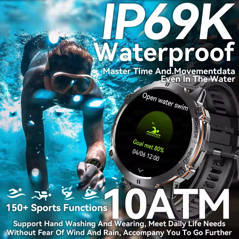 2026 Neue Militär-Smartwatch m – Smartwatch Military Watches For Men Bewertung und Preis