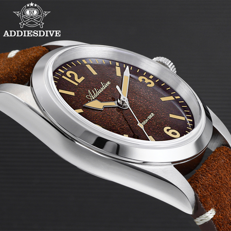 ADDIESDIVE 36 mm 200 m wasserd – Leather Watch Strap Bewertung und Preis