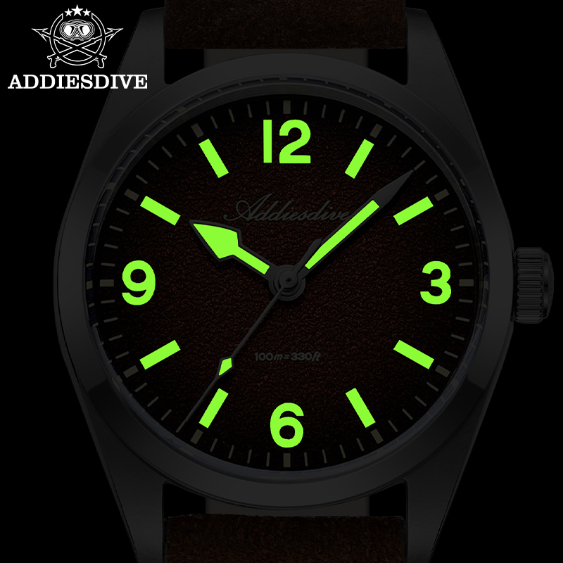 ADDIESDIVE 36 mm 200 m wasserd – Leather Watch Strap Bewertung und Preis