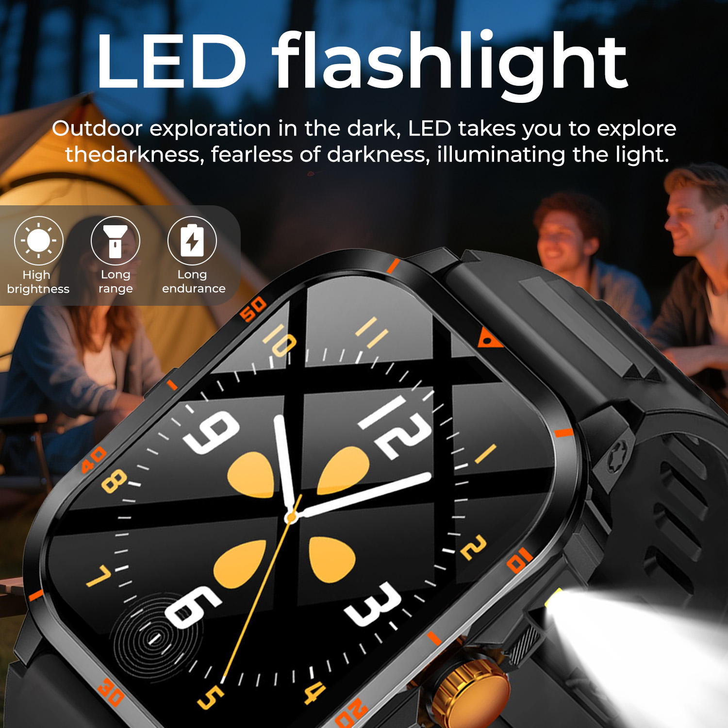 2025 NEUE Militär-Smartwatch,  – Smartwatch Military Watches For Men Bewertung und Preis
