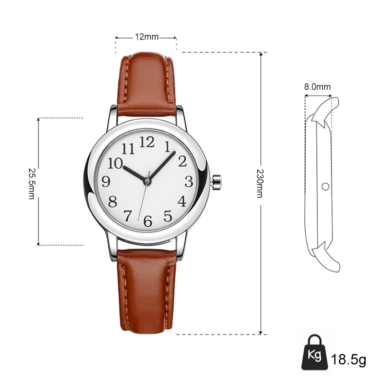 Weißes Armband, schlanke, indi – Leather Watch Strap Bewertung und Preis