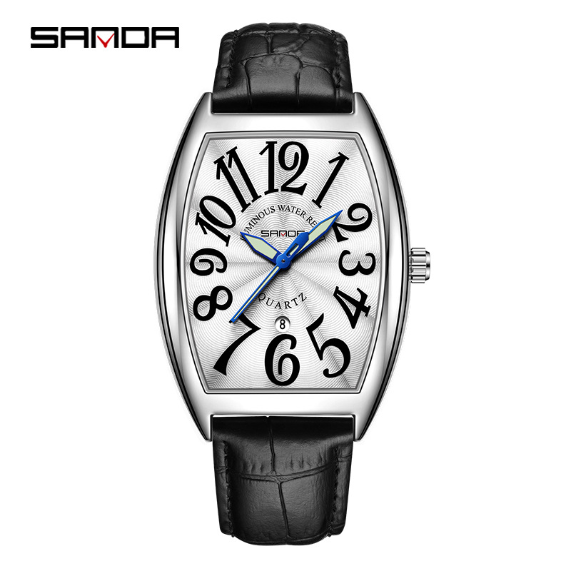 SANDA Neue Quarz-Herrenuhr, lä – Leather Watch Strap Bewertung und Preis