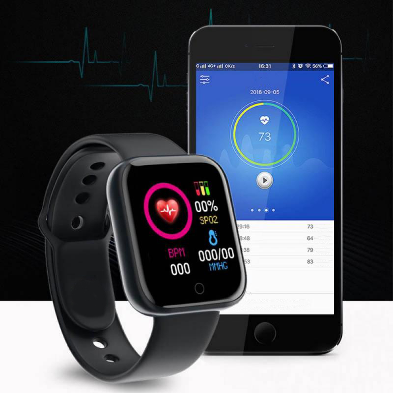 Männer Smart Uhren Farbe Bilds – Watch Smart Y68 Bewertung und Preis