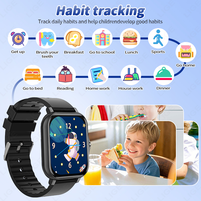 LIGE 2025 Hörbuch Kinder Smart – Smartwatch Digital Watches For Kid Girl Bewertung und Preis