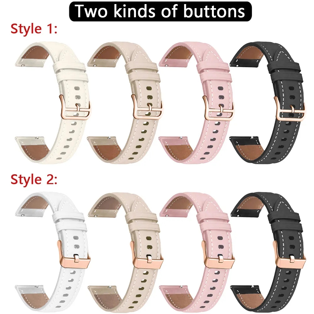 Frauen Mädchen Leder Band 20mm – Smartwatch Trending Watches For Women Bewertung und Preis