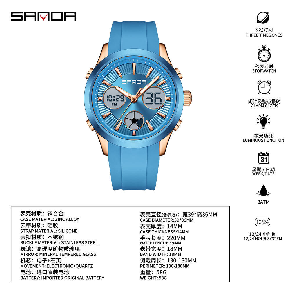 SANDA elektronische Uhr, leuch – Smartwatch Watches For Girls Bewertung und Preis