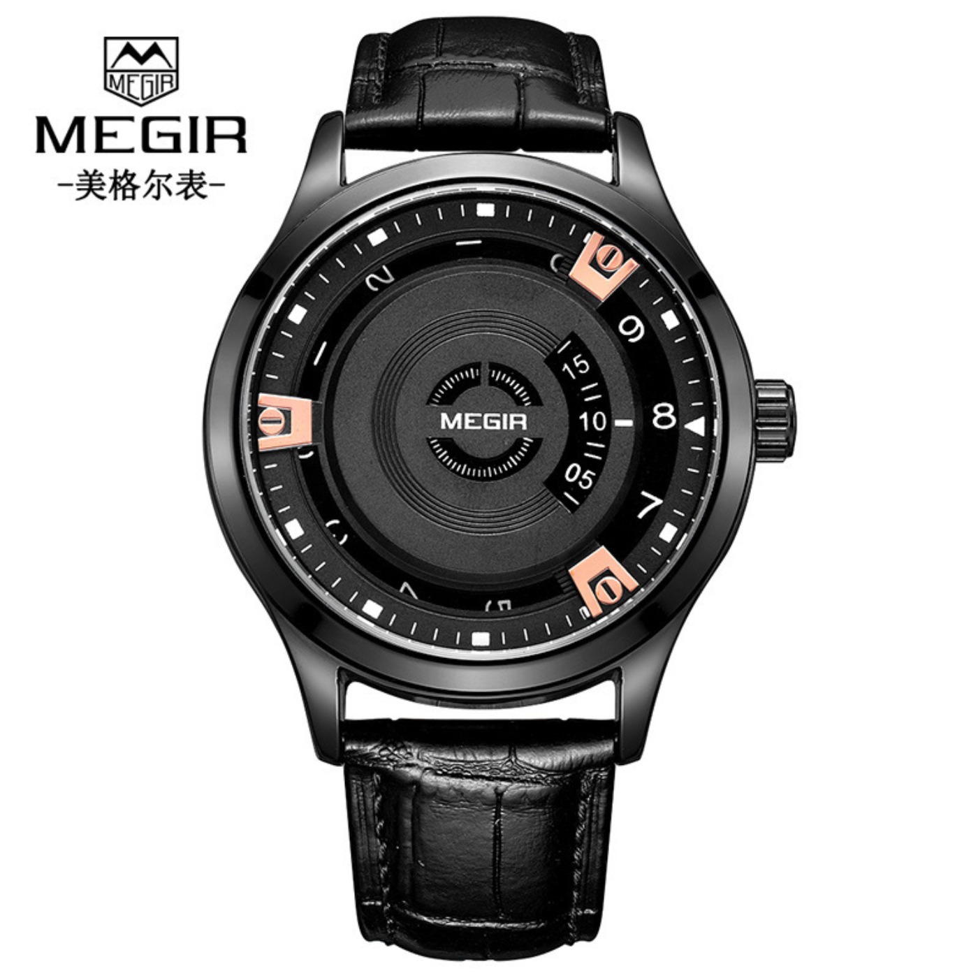 MEGIR Herrenuhren Luxus Ledera – Leather Watch Strap Bewertung und Preis