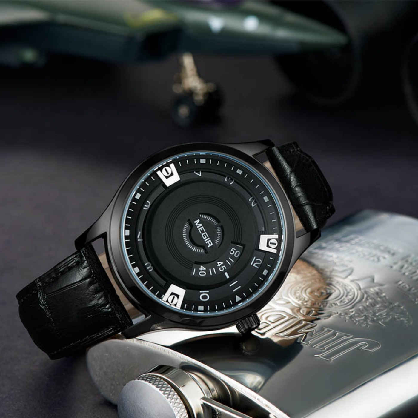 MEGIR Herrenuhren Luxus Ledera – Leather Watch Strap Bewertung und Preis