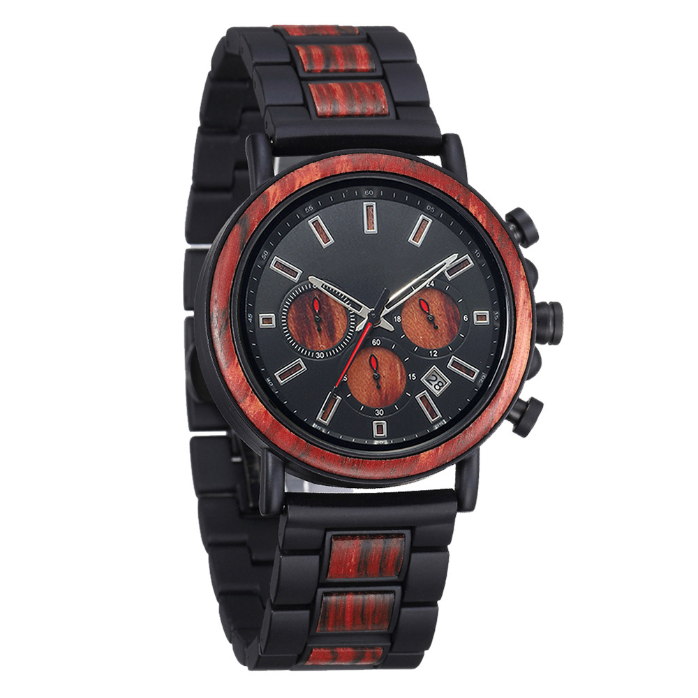 Stahl-Holz-Mix Multifunktions- – Smartwatch Trending Watches For Men Bewertung und Preis