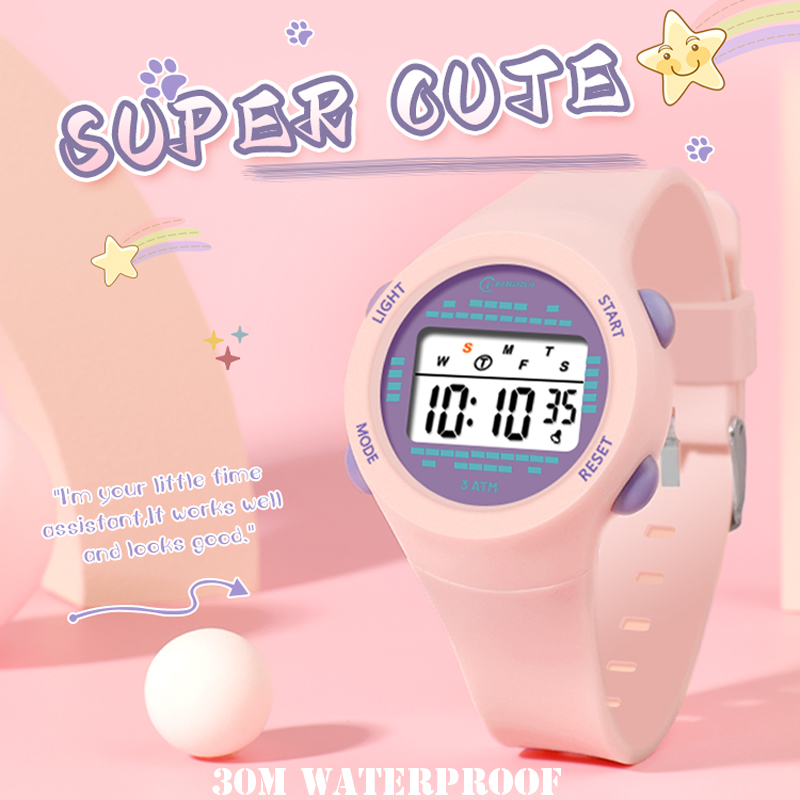 Kinder elektronische Uhr Mädch – Smartwatch Digital Watches For Kid Girl Bewertung und Preis