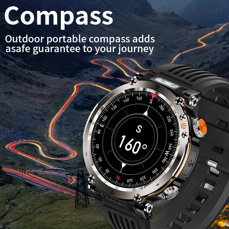 Neue Militärische Outdoor-Smar – Smartwatch Military Watches For Men Bewertung und Preis