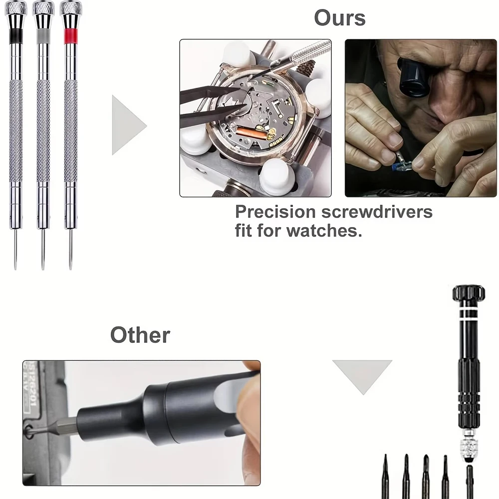 147-teiliges Uhrenöffner-Repar – Watchmaker Screwdriver Bewertung und Preis