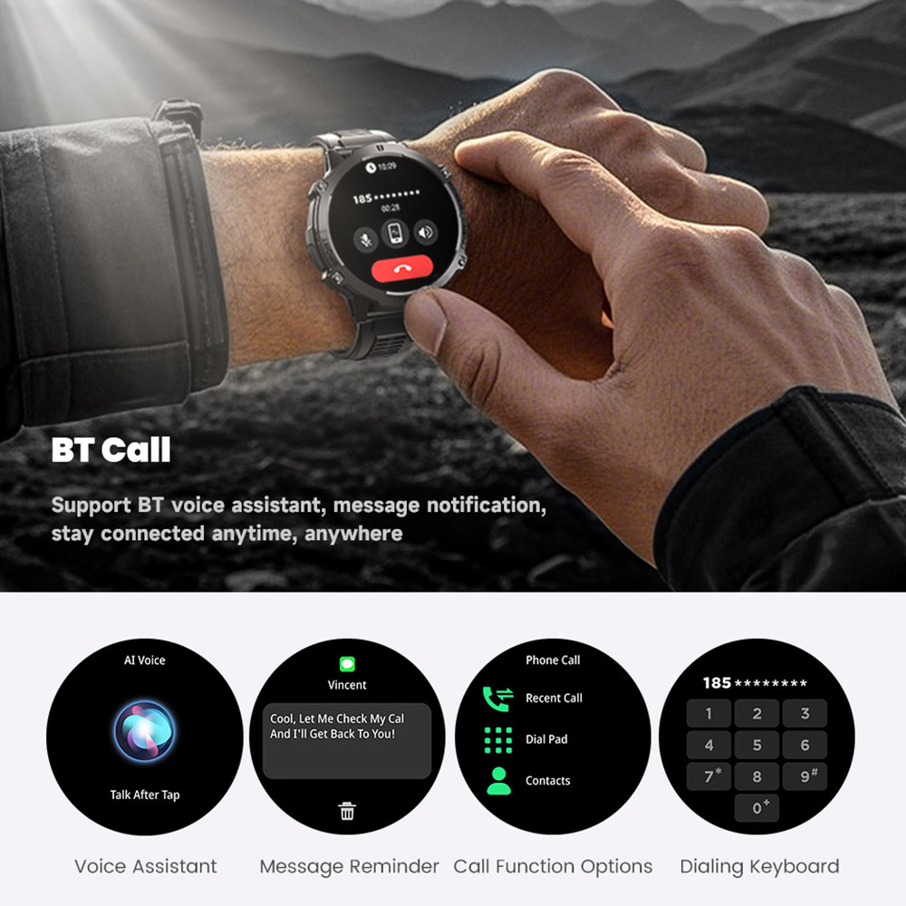 Herren Militär T REX 3 Smartwa – Smartwatch Military Watches For Men Bewertung und Preis